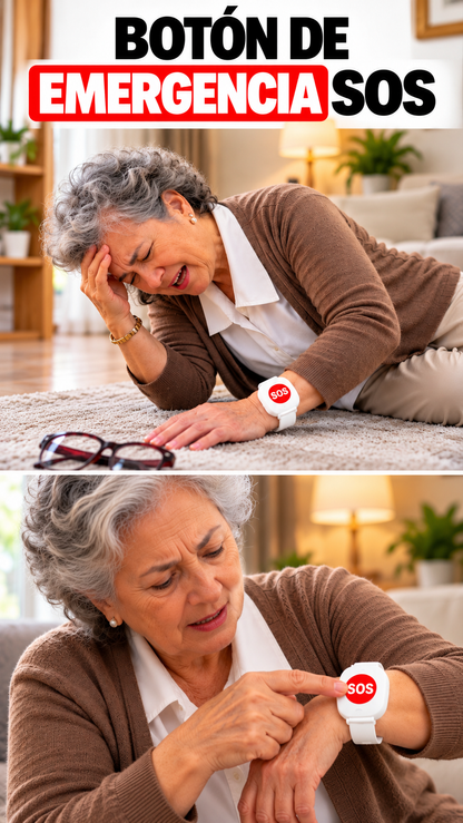 Pulsera SOS con alerta instantánea al móvil